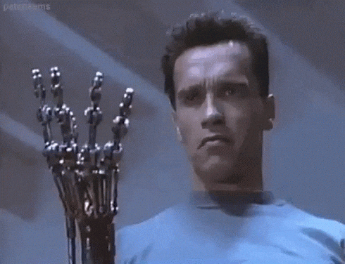 Terminator Cyborg Hands